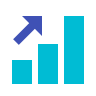 Performance marketing freelancer in Ernakulam – upward growth chart icon